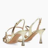 Albano Sandalo con Tacco Platino